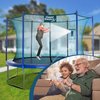 Machrus Machrus Upper Bounce Trampoline Net-14 ft Round Frames with 6 Poles/3 Arches-Smartphone/Tablet Pouch UBNET-14-6-ISTP-A